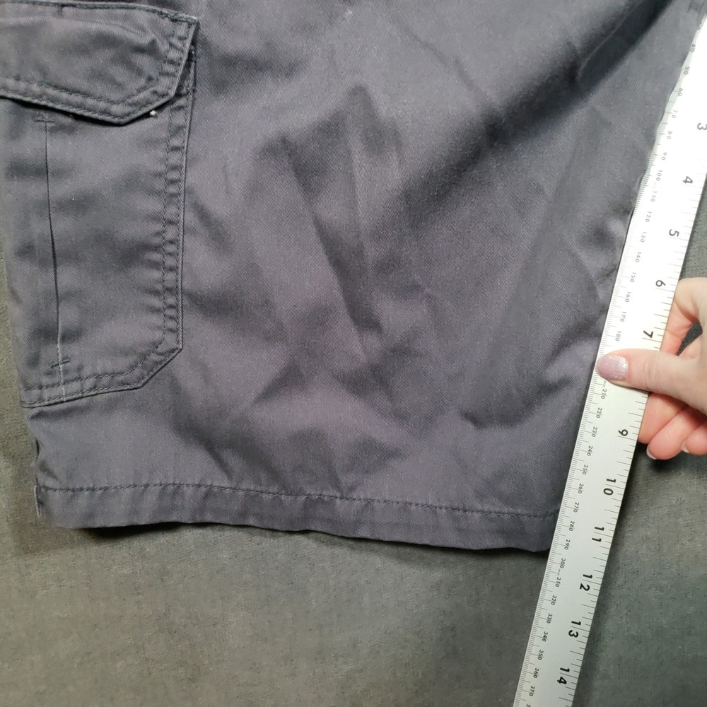 Billabong Cargo Shorts Mens Size 34 Gray Cotton Blend Utility Pockets M285GCAL - Picture 5 of 10